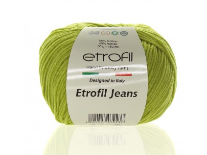 Jeans Etrofil 025 žlutozelená
