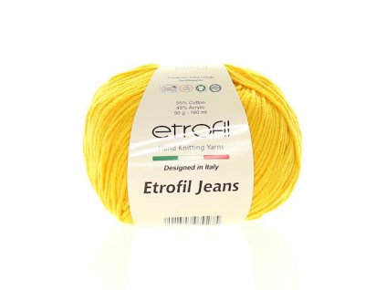 Jeans Etrofil 029 sytě žlutá