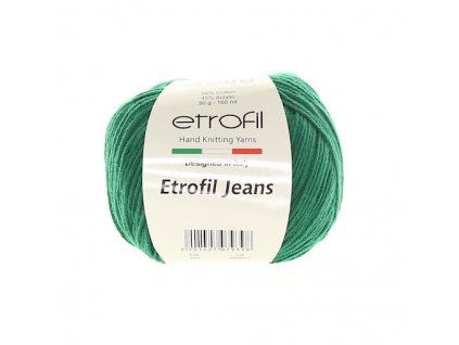 Jeans Etrofil 041 trávová zelená