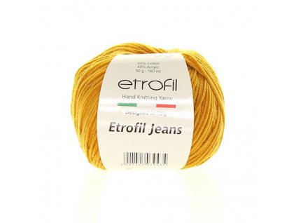 Jeans Etrofil 045 hořčicová