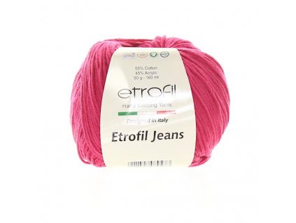 Jeans Etrofil 049 tmavě růžová