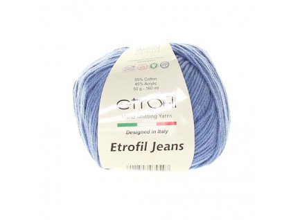 Jeans Etrofil 051 nebesky modrá