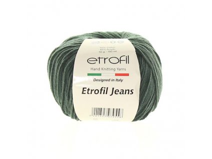 Jeans Etrofil 057 zelenošedá