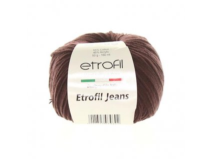 Jeans Etrofil 062 čokoládová