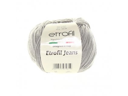 Jeans Etrofil 063 světle šedá