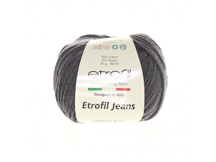 Jeans Etrofil 067 tmavě šedá