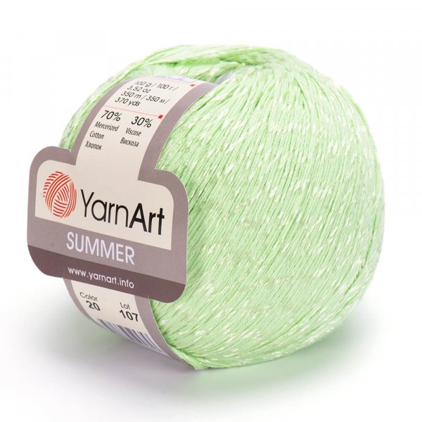 YarnArt YARN ART Summer 20 světle zelená