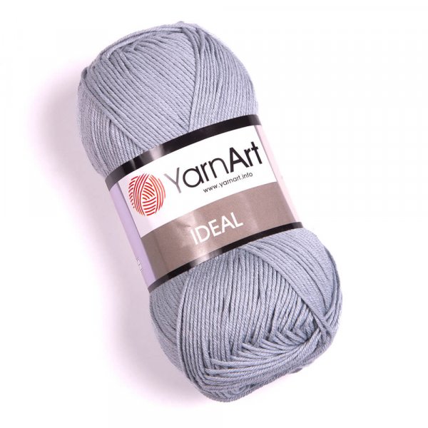 YarnArt Příze Ideal 244 sv. šedá