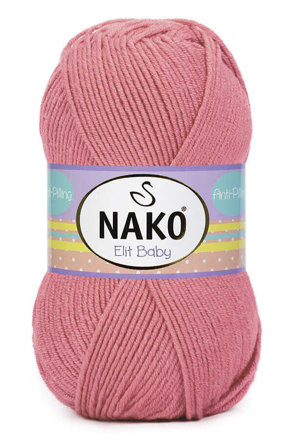 Nako Příze Elit baby 10325 starorůžová