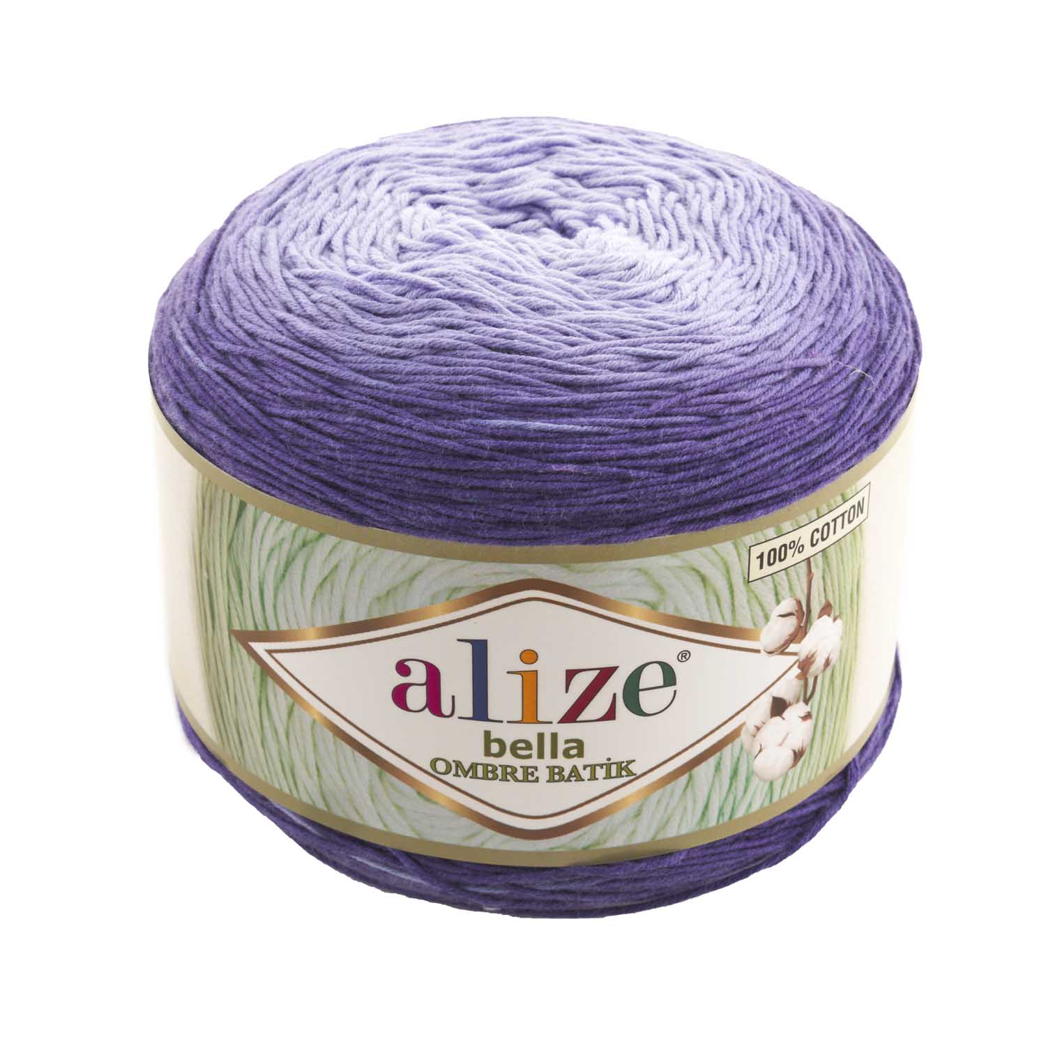Alize Bella ombre batik 7406 fialová