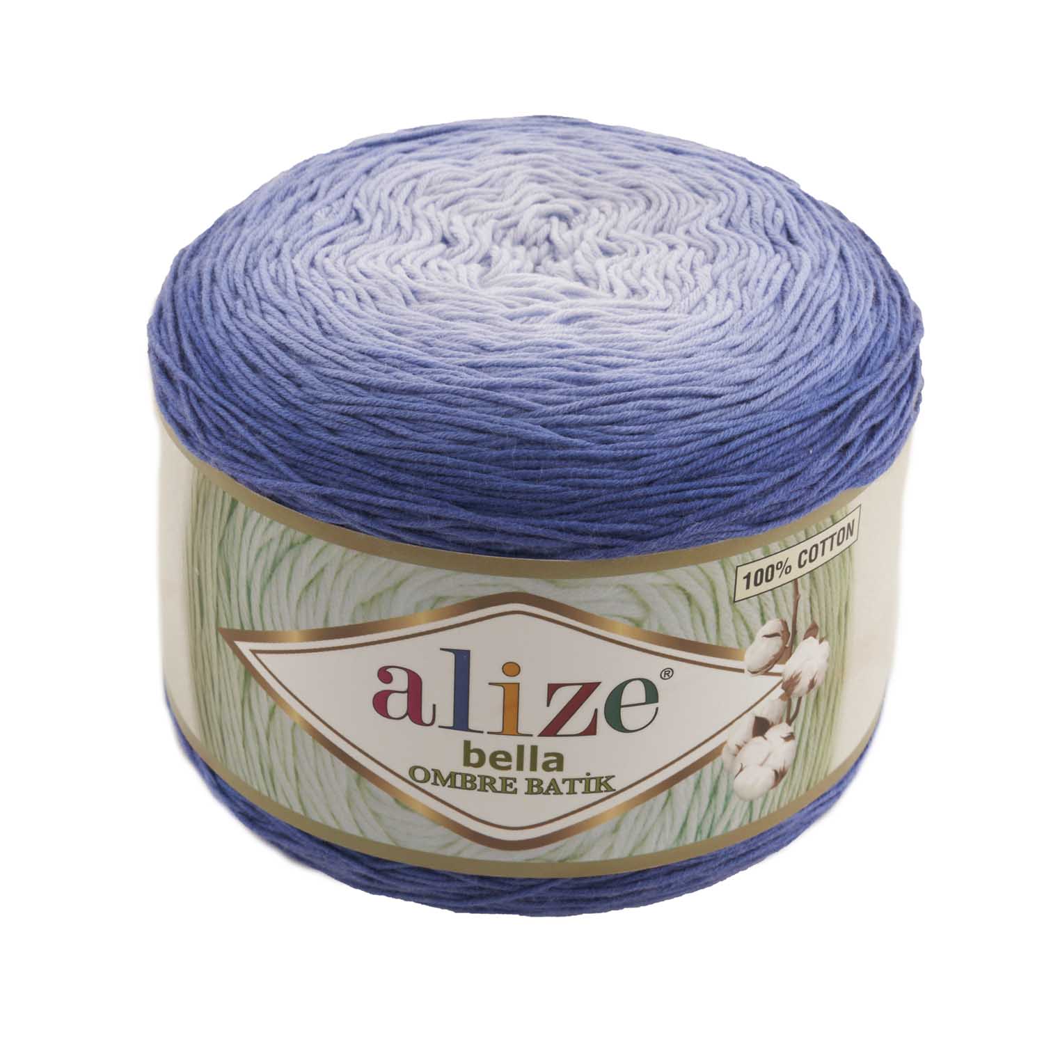 Alize Bella ombre batik 7407 modrá