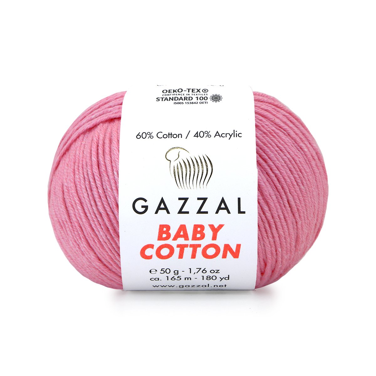Gazzal Baby cotton 3468 pink
