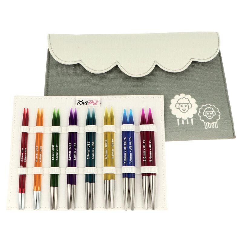 Sada jehlic - KnitPro Trendz - šroubovací vyměnitelné jehlice