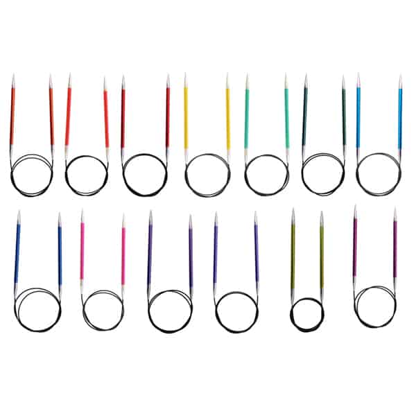 Jehlice KnitPro Zing - pevné kruhové jehlice 60cm - 2.25mm