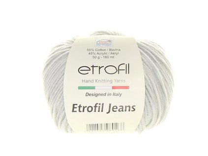 Jeans Etrofil 074 světle šedá