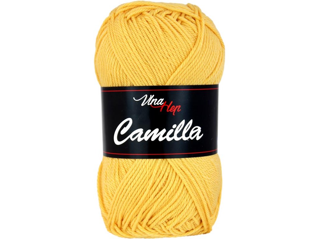Vlna-hep Příze Camilla 8187 žluto-béžová