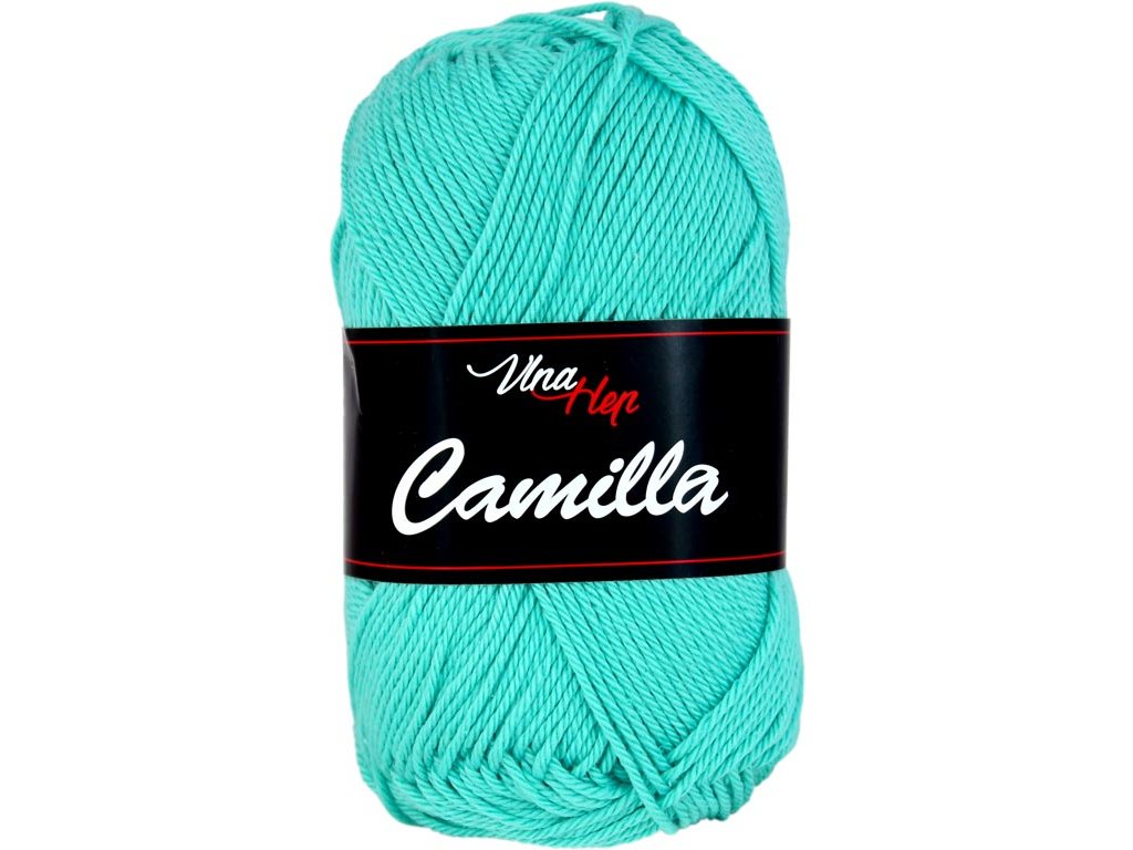 Vlna-hep Příze Camilla 8138 sv.smaragdová