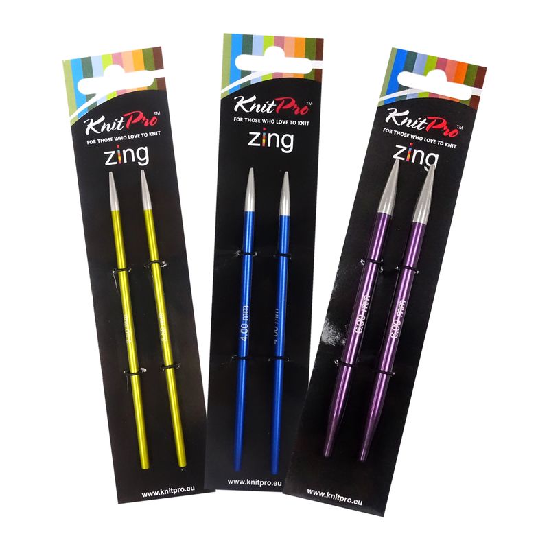 Jehlice KnitPro Zing - vyměnitelné 3,5mm
