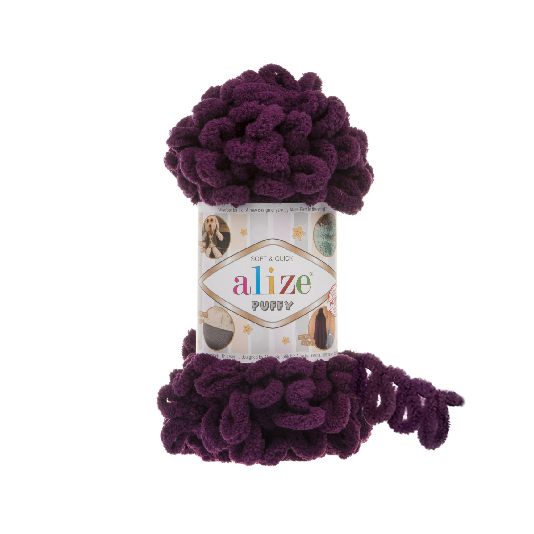 Alize Puffy 111 švestková