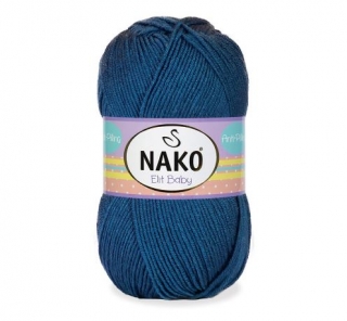 Nako Příze Elit baby 5372 tm. jeansová