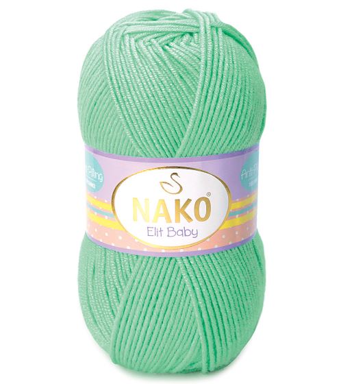 Nako Příze Elit baby 10001 mořská zeleň