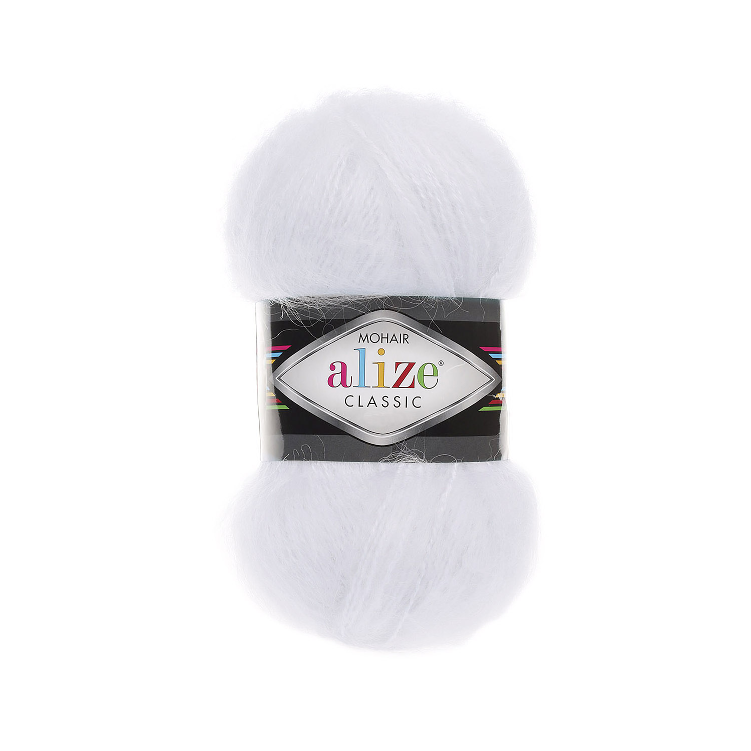 Alize Mohair classic 55 bílá