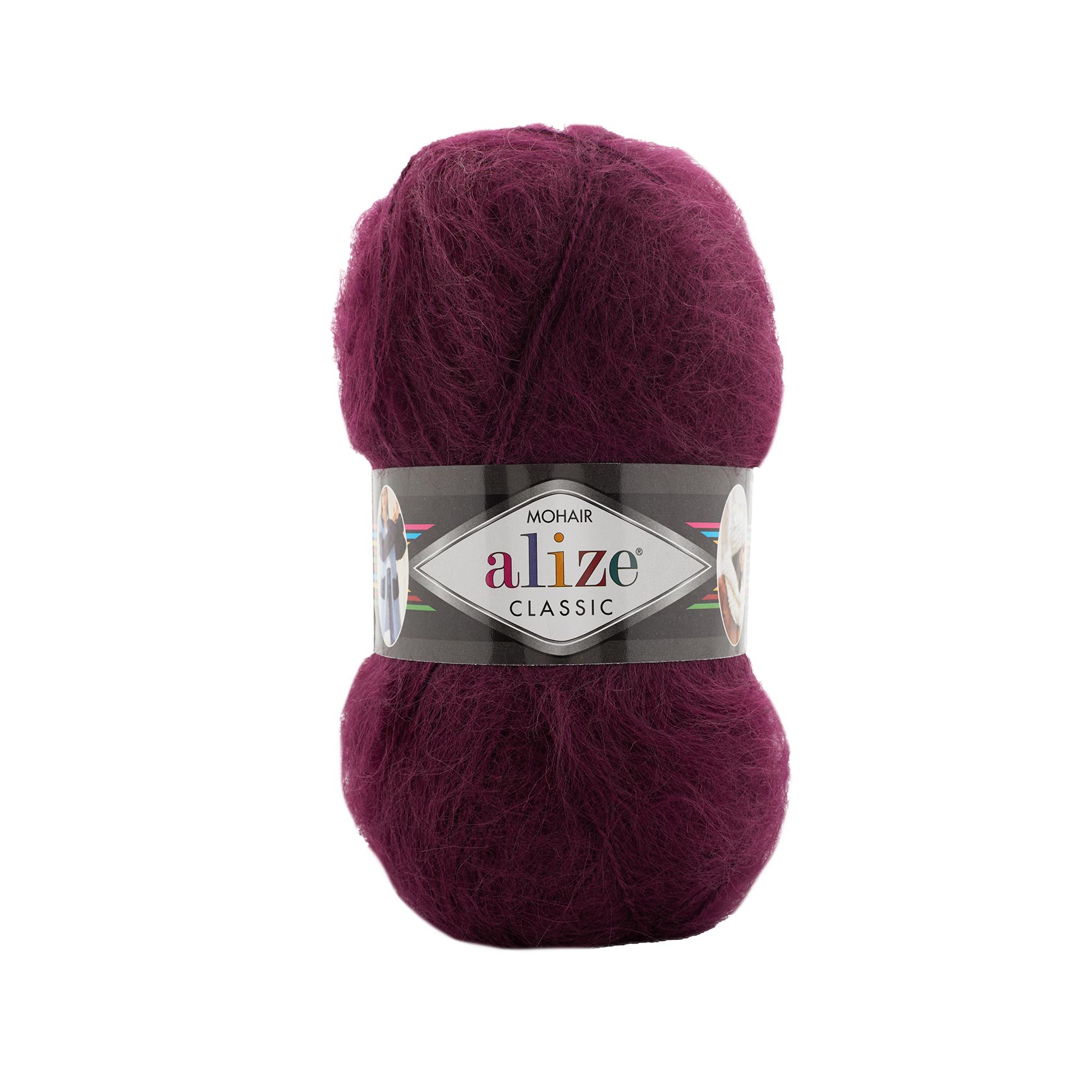 Alize Mohair classic 952 ostružinová