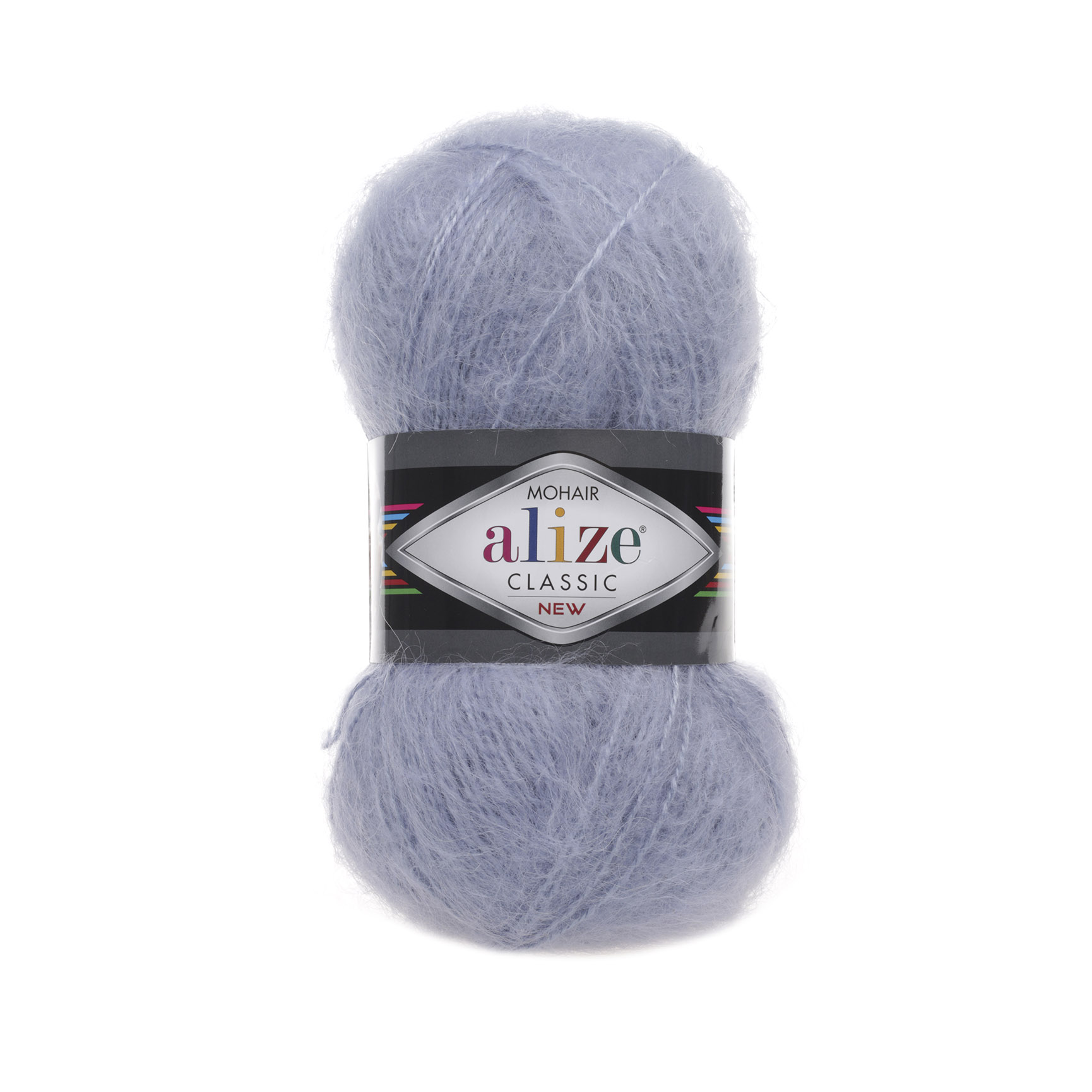 Alize Mohair classic 224 světle šedá - nádech do fialova