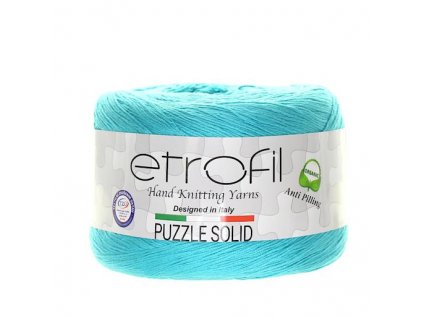 Etrofil Puzzle solid PS012 tyrkysová