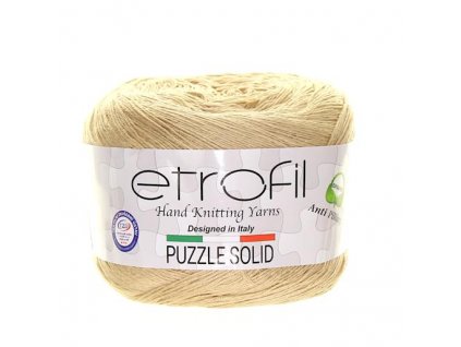 Etrofil Puzzle solid PS017 tmavší béžová