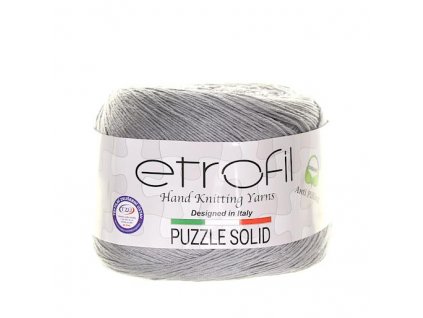 Etrofil Puzzle solid PS021 středně šedá