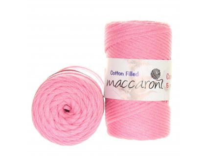 Maccaroni Šňůry Abigail 5mm - 403-02 světle růžová