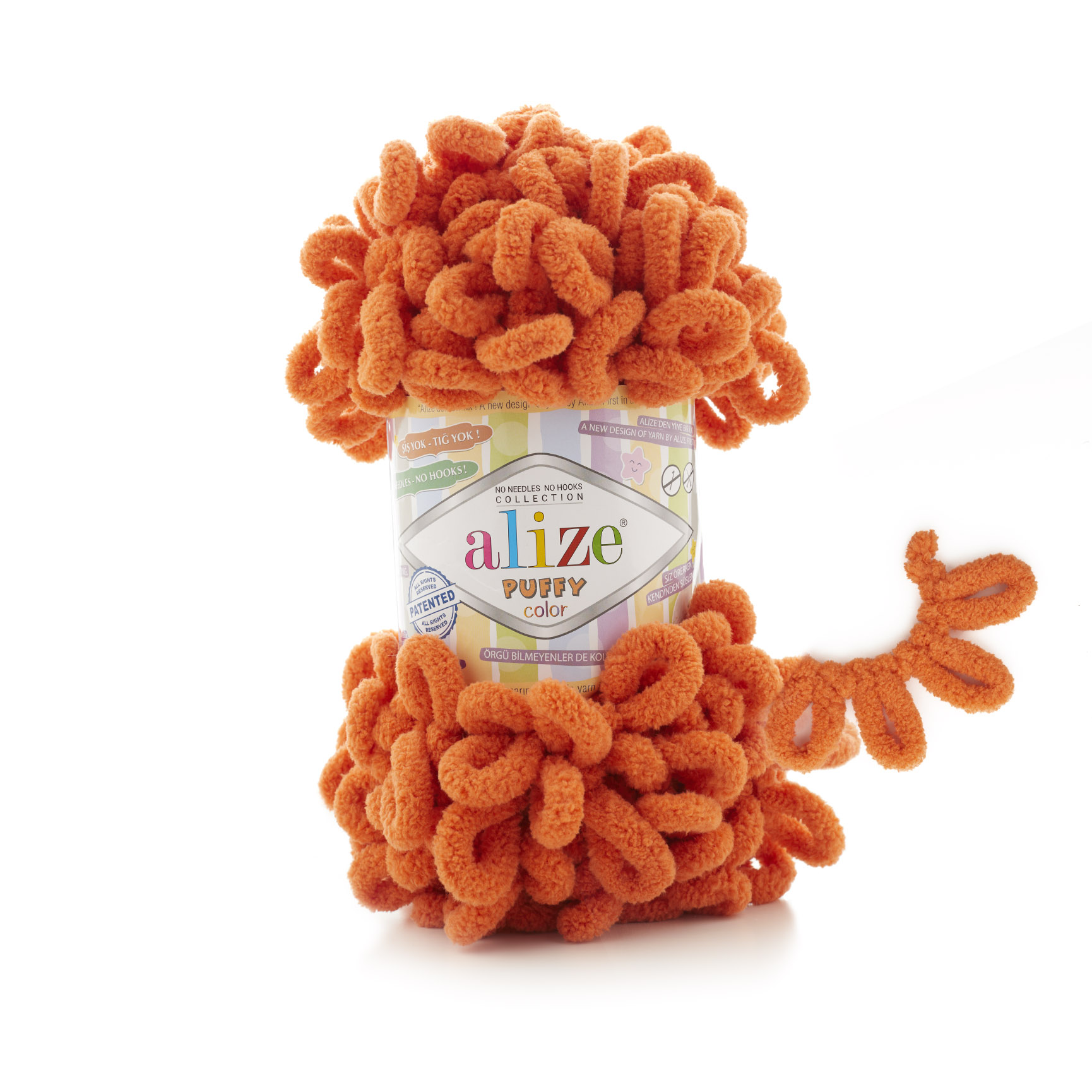 Alize Puffy 6 oranžová