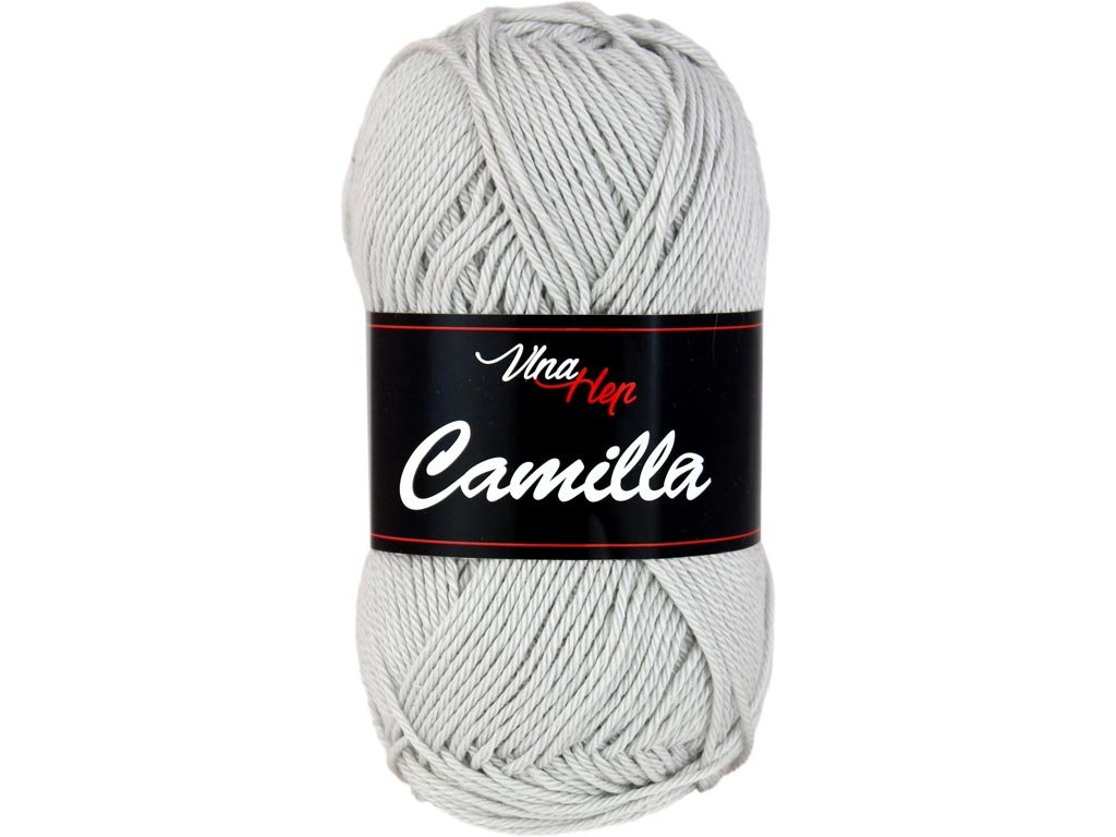 Vlna-hep Příze Camilla 8230 sv. šedá