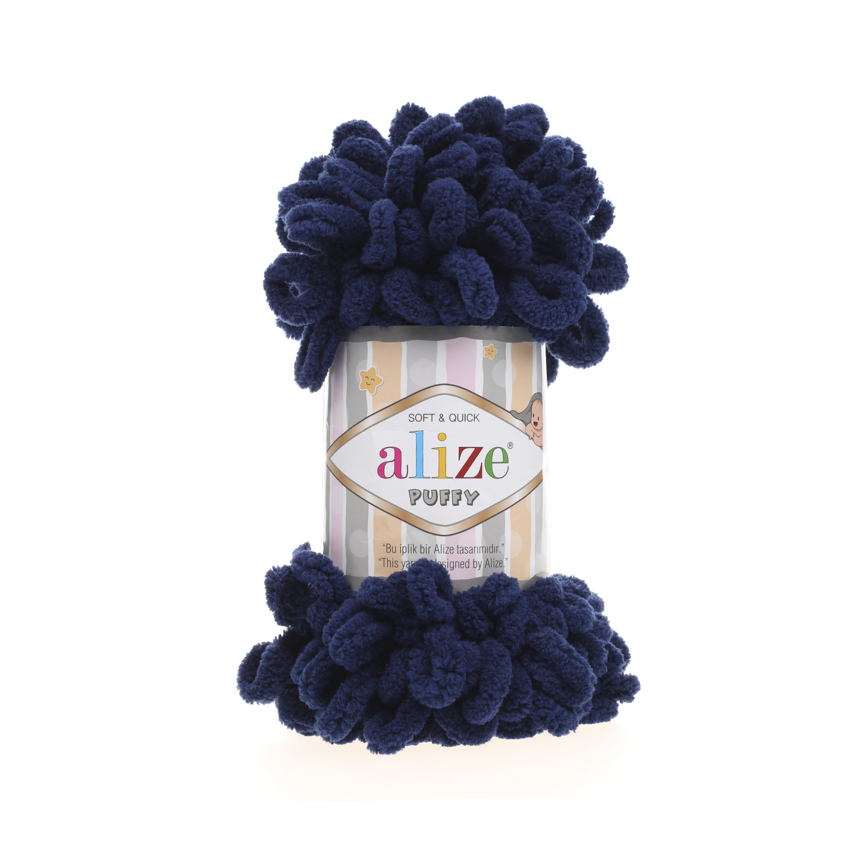 Alize Puffy 58 tmavě modrá