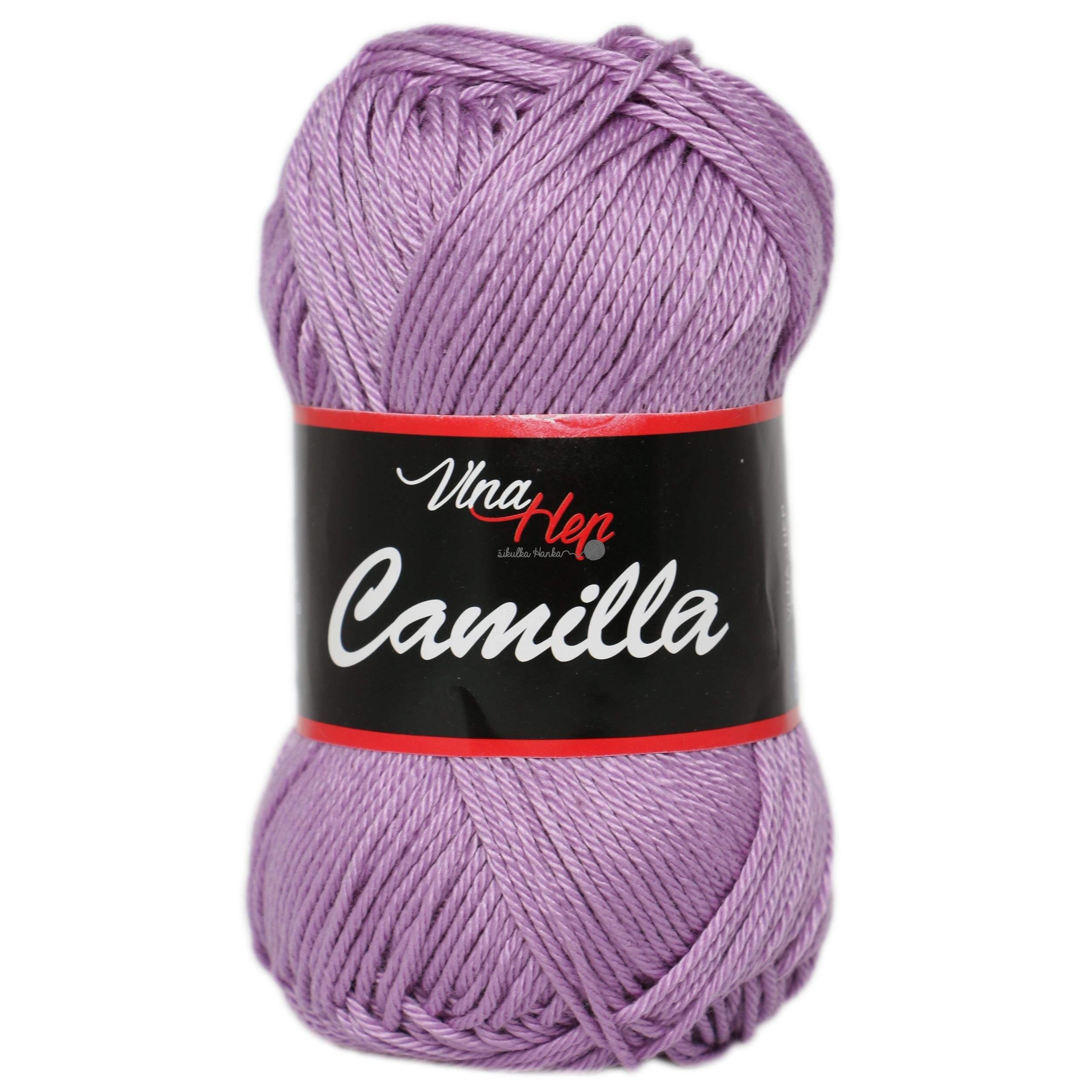 Vlna-hep Příze Camilla 8054 sv. fialová