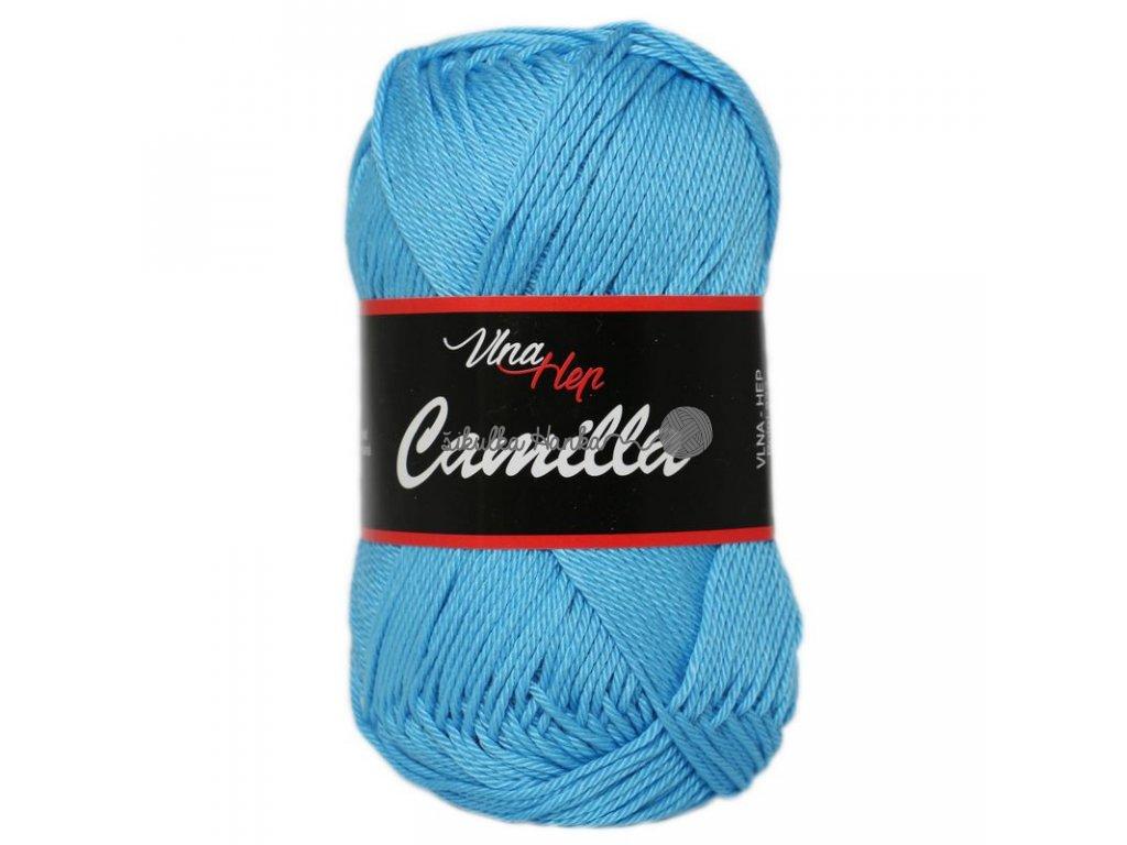 Vlna-hep Příze Camilla 8094 středně modrá
