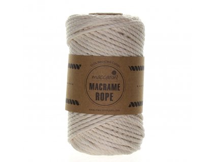 Rope 4mm - 702 krémová