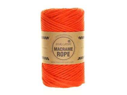 Rope 4mm - 407 oranžová