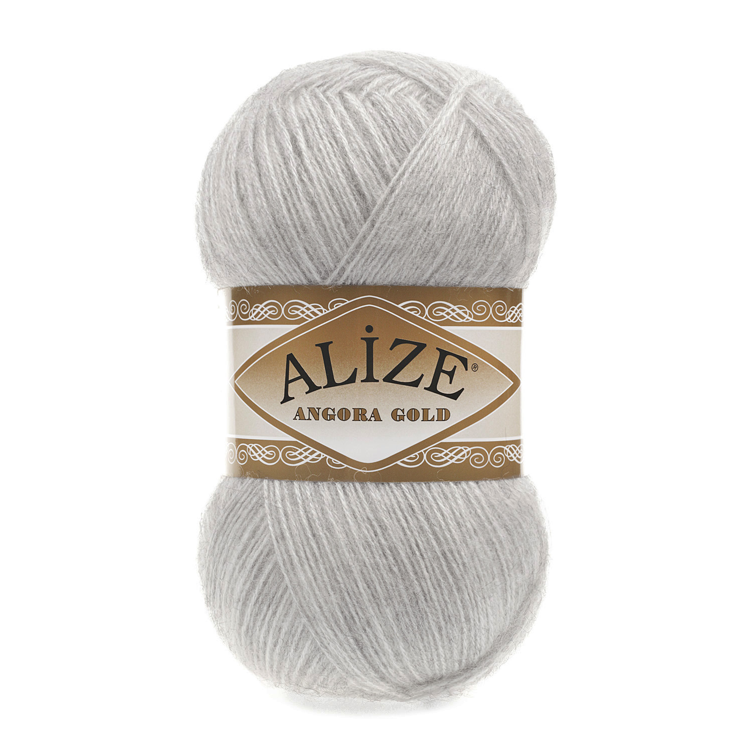 Příze Alize Angora gold 208 šedá melange