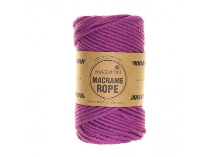 Rope 4mm - 506 fuchsiová