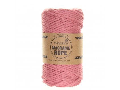 Rope 4mm - 912 starorůžová