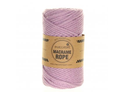 Rope 4mm - 404D světle fialová