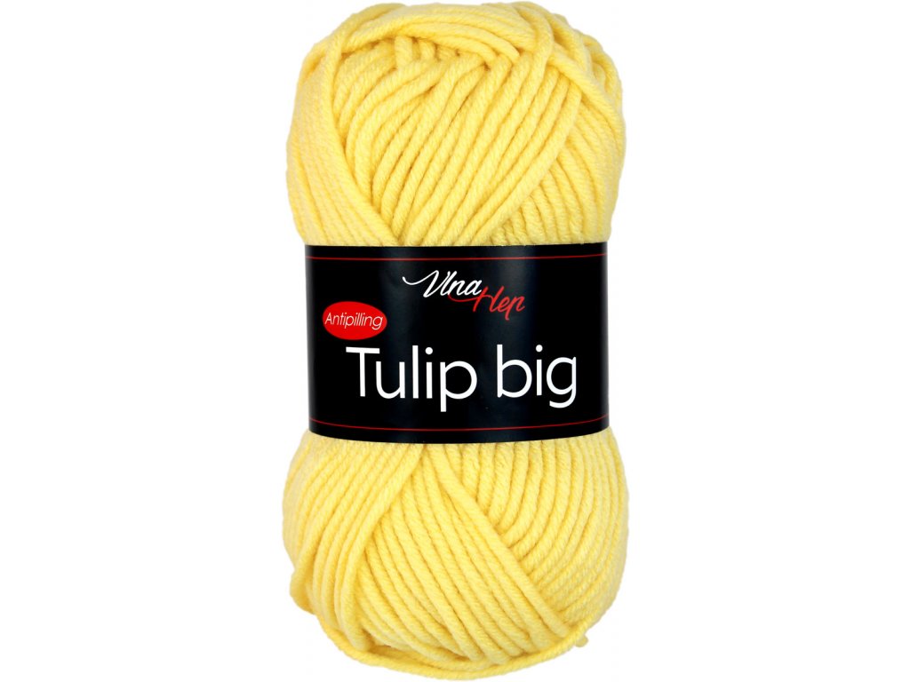 Vlna-hep Tulip big 4186 světlá žlutá