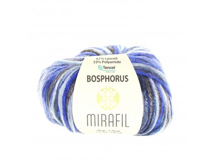 Mirafil Bosphorus multi 205 modro-šedá