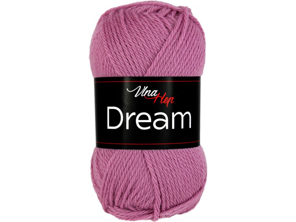 Vlna-hep Dream 6413 růžovo-fialová