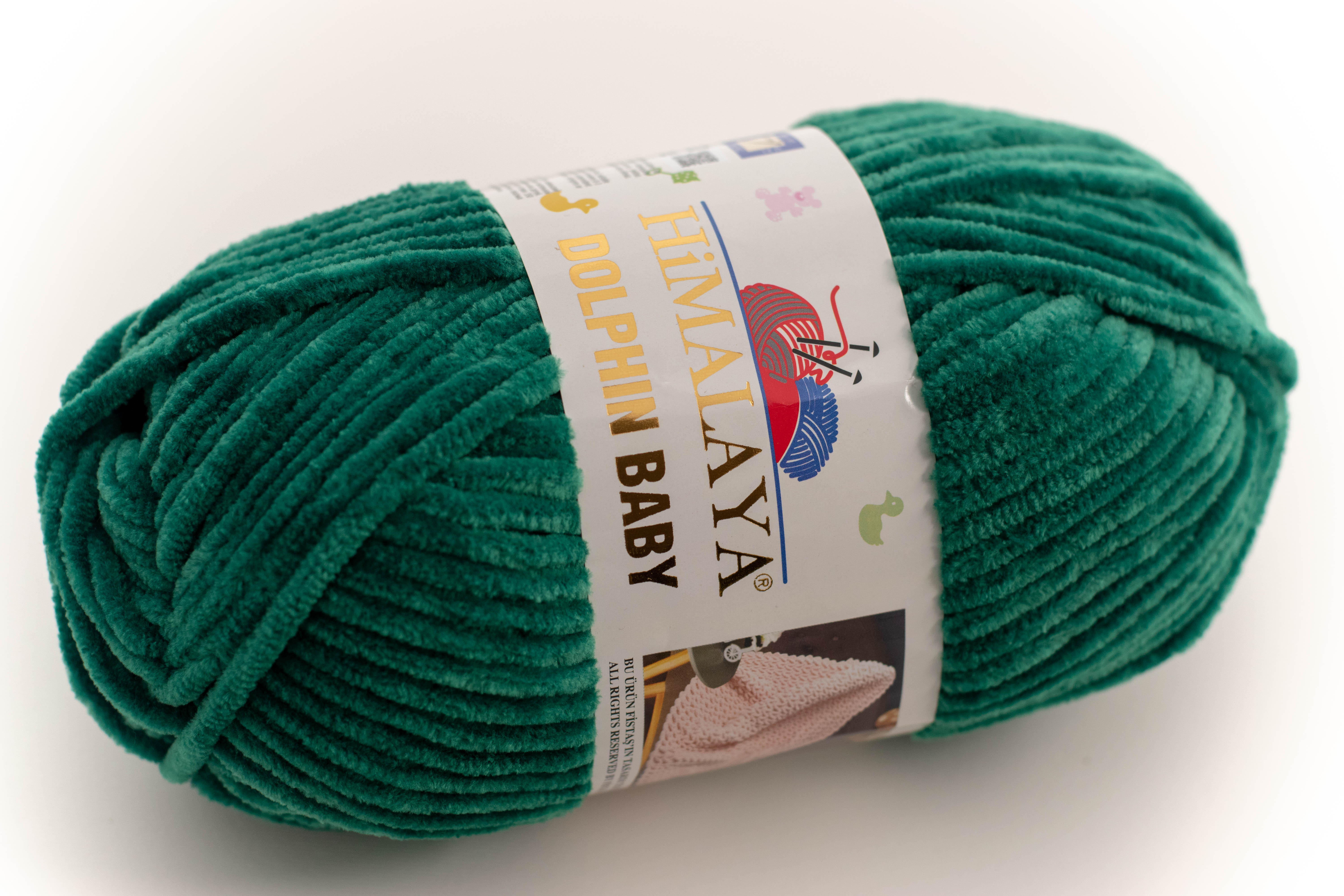 Himalaya Příze Dolphin baby 80331 tmavě zelená