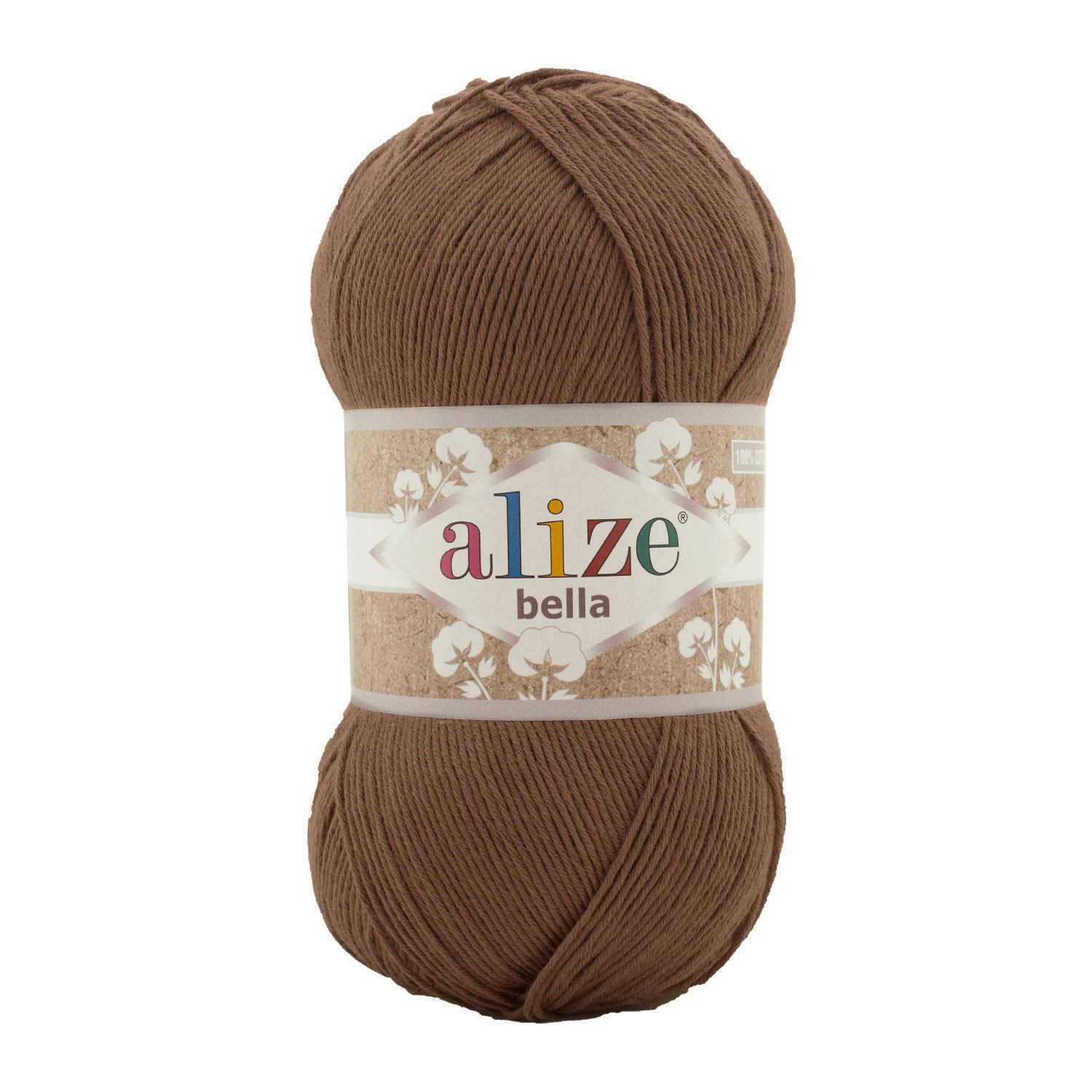 Alize Příze Bella 100 - 493 čokoládově hnědá