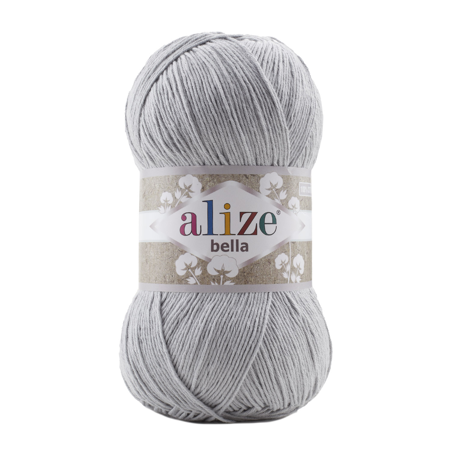 Alize Bella 100 - 21 světle šedá