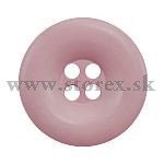 Knoflík čtyřdírkový 25mm starofialová